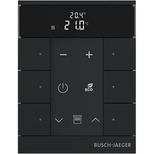 Busch-Jaeger ruimtetemperatuurregelaar bussysteem (SBR-F-6.0.11-885) Busch-Jaeger ruimtetemperatuurregelaar bussysteem (SBR-F-6.0.11-885)