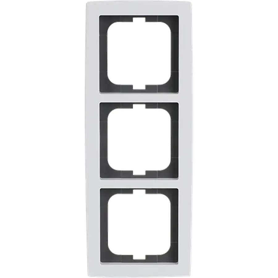 Busch-Jaeger afdekraam 3-voudig Solo studiowit (1723-84)