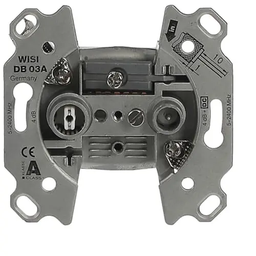 Busch-Jaeger antenne einddoos radio/tv (0230-101) Busch-Jaeger antenne einddoos radio/tv (0230-101)