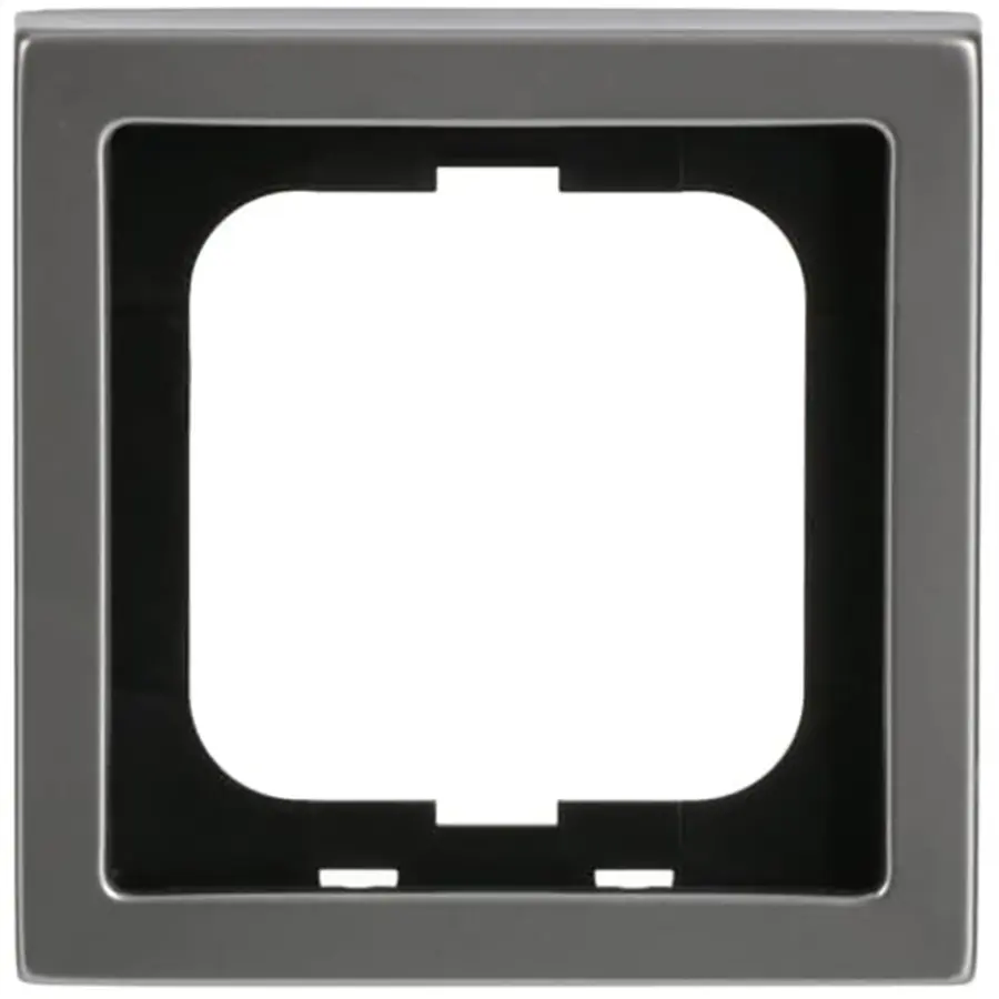 Busch-Jaeger afdekraam 1-voudig Pure Stainless Steel (1721-866K)