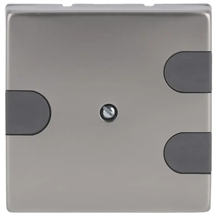 Busch-Jaeger cpl 1/2x tel vast pure-rvs (1745-866)