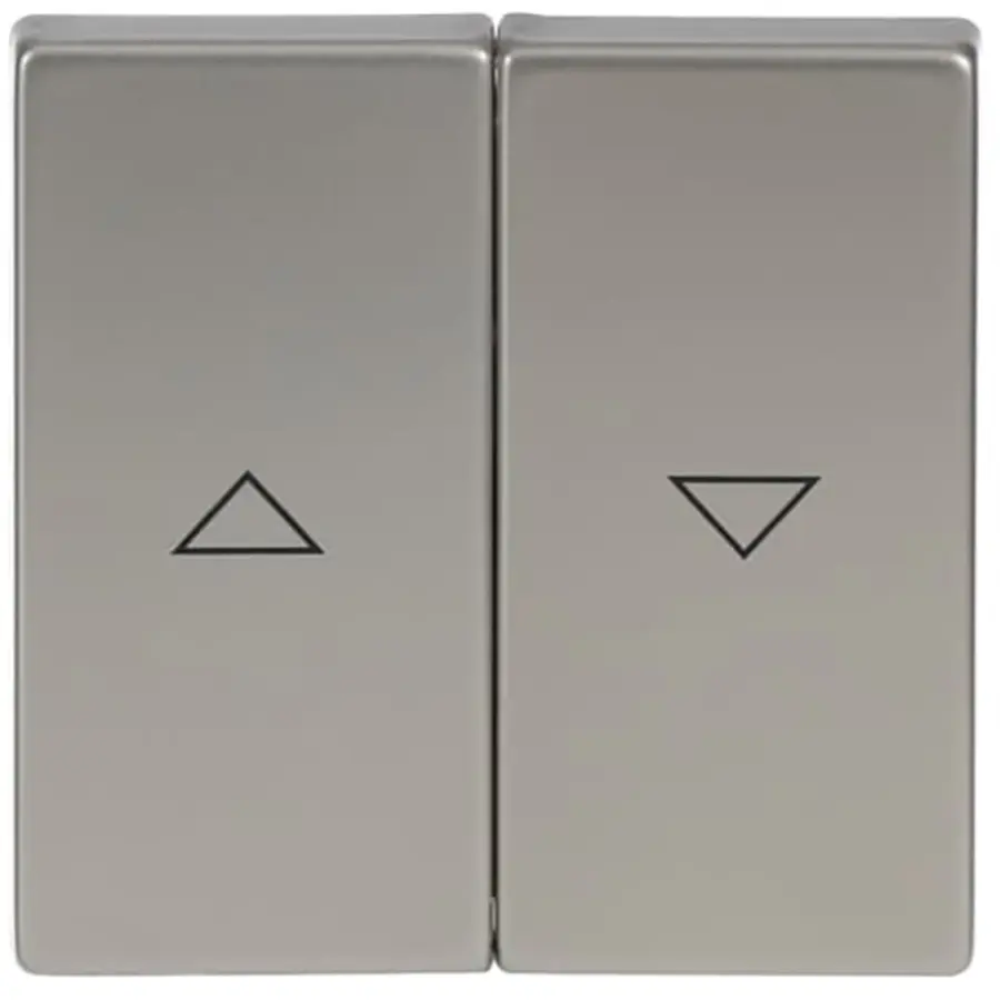 Busch-Jaeger bedieningswip voor jaloezieschakelaar Pure Stainless Steel (1785 JA-866)