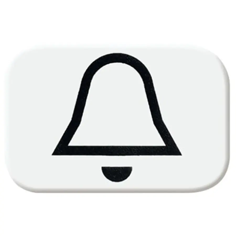 Busch-Jaeger belsymbool r-alpin (2525 KI-214)