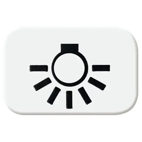 Busch-Jaeger lichtsymbool r-alpin (2525 LI-214) Busch-Jaeger lichtsymbool r-alpin (2525 LI-214)