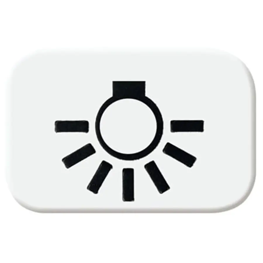 Busch-Jaeger lichtsymbool r-alpin (2525 LI-214)