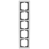 Busch-Jaeger afdekraam 5-voudig Solo studiowit (1725-84)