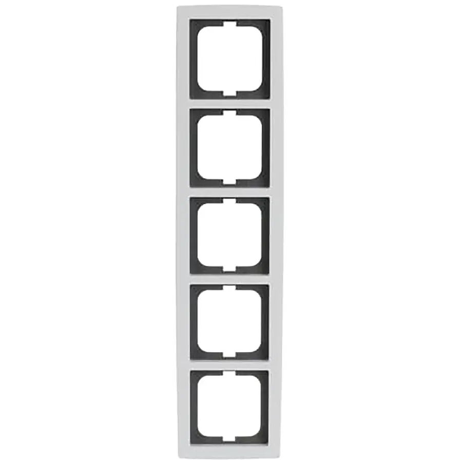 Busch-Jaeger afdekraam 5-voudig Solo studiowit (1725-84)
