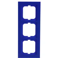 Busch-Jaeger Busch-Jaeger afdekraam 3-voudig Axcent blauw (1723-288)