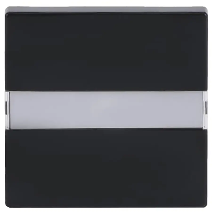 Busch-Jaeger schakelwip tekstkader met controlevenster Future Linear antraciet glans (1764 NLI-81)