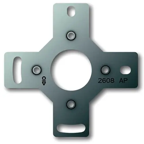 Busch-Jaeger adapterplaat v lasdoos opb AP (2608 AP) Busch-Jaeger adapterplaat v lasdoos opb AP (2608 AP)