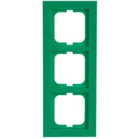 Busch-Jaeger afdekraam 3-voudig Axcent groen (1723-286)