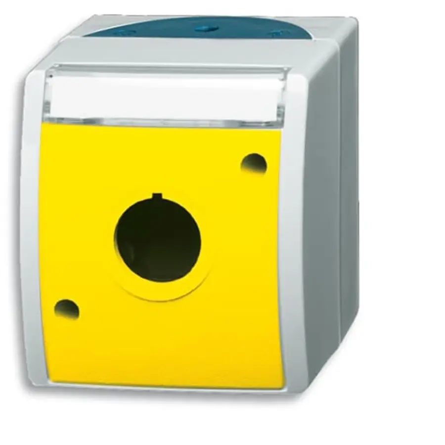 Busch-Jaeger leeg huis gat 225 geel oc (2533 WN-15-53)