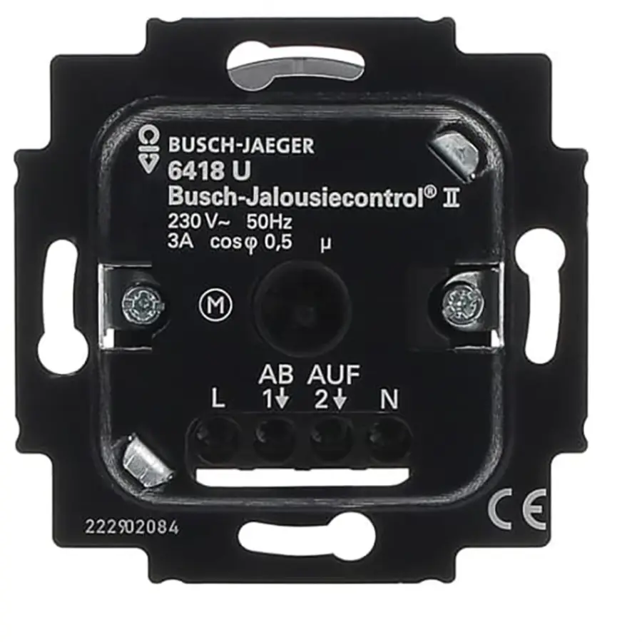 Busch-Jaeger jaloezie basissokkel (6418 U)