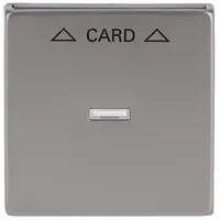 Busch-Jaeger cpl card-schakelaar rvs (1792-866)