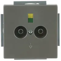 Busch-Jaeger aardscds+cpl 2v inb rvs (2095 UC-866)