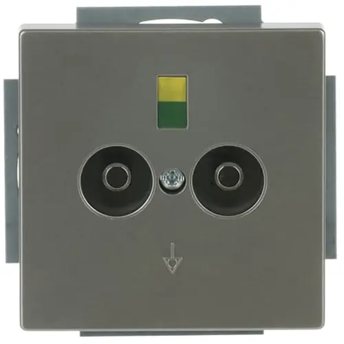 Busch-Jaeger aardscds+cpl 2v inb rvs (2095 UC-866) Busch-Jaeger aardscds+cpl 2v inb rvs (2095 UC-866)