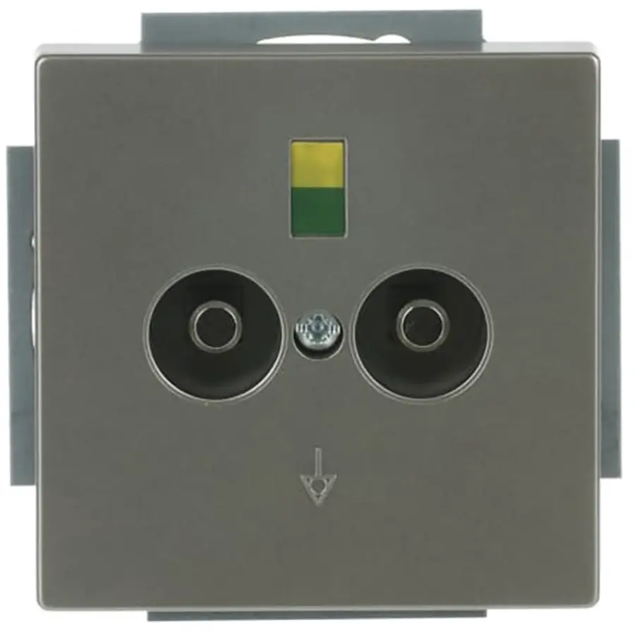 Busch-Jaeger aardscds+cpl 2v inb rvs (2095 UC-866)