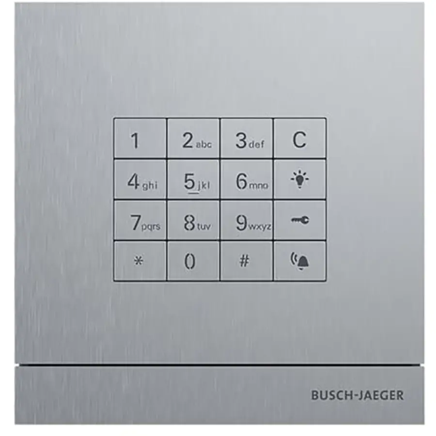 Busch-Jaeger welcome keypad buitenp rvs (83100/71-660)