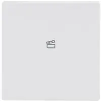 Busch-Jaeger bedieningswip 1-voudig met symbool scene tbv bedieningselement flex Future Linear studiowit glans (6233-10-84)