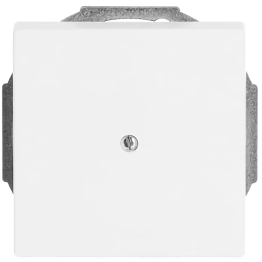 Busch-Jaeger snoerkap inclusief draagring studiowit mat (1749-884)