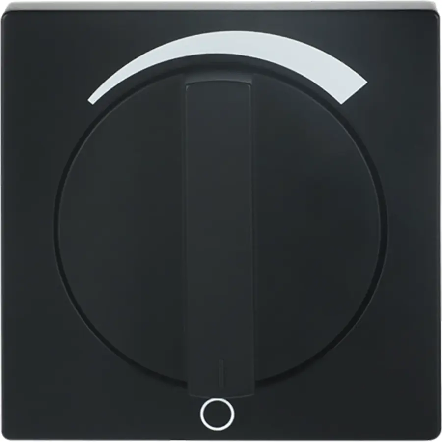 Busch-Jaeger cpl + greep volume matzwart (1740 DR/03-885)