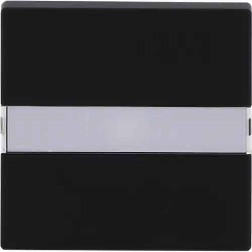 Busch-Jaeger schakelwip tekstkader met controlelicht Future Linear zwart mat (1764 NLI-885)