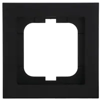 Busch-Jaeger afdekraam 1-voudig Axcent zwart (1721-281)