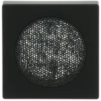 Busch-Jaeger centraalplaat voor luidspreker zwart mat (8253-885)