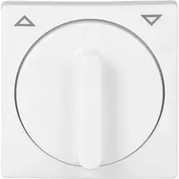 Busch-Jaeger draaiknop jaloezieschakelaar Balance SI wit glans (2542 DR-914)