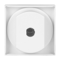 Busch-Jaeger draaiknop jaloezieschakelaar Balance SI wit glans (2542 DR-914)