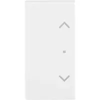 Busch-Jaeger bedieningswip links of rechts met pijlsymbolen tbv bedieningselement flex 2-voudig Balance SI wit glans (6232-20-914)