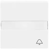 Busch-Jaeger tekstwip bel v puls wit (1764 NLI/KI-84)