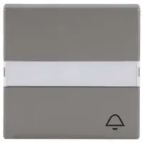 Busch-Jaeger tekstwip bel v puls rvs (1764 NLI/KI-866)