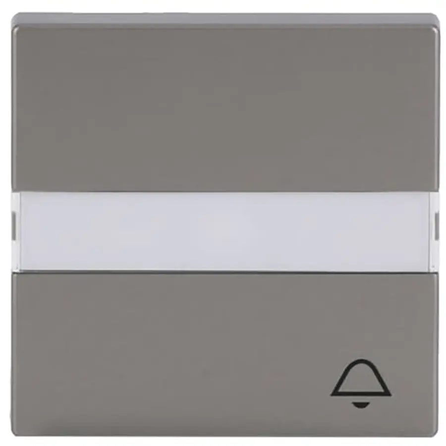 Busch-Jaeger tekstwip bel v puls rvs (1764 NLI/KI-866)