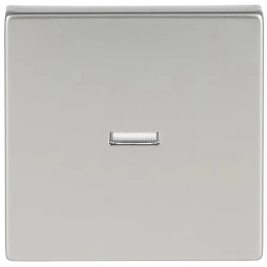 Busch-Jaeger schakelwip controlevenster lens klein transparant Pure Stainless Steel (1789 N-866)