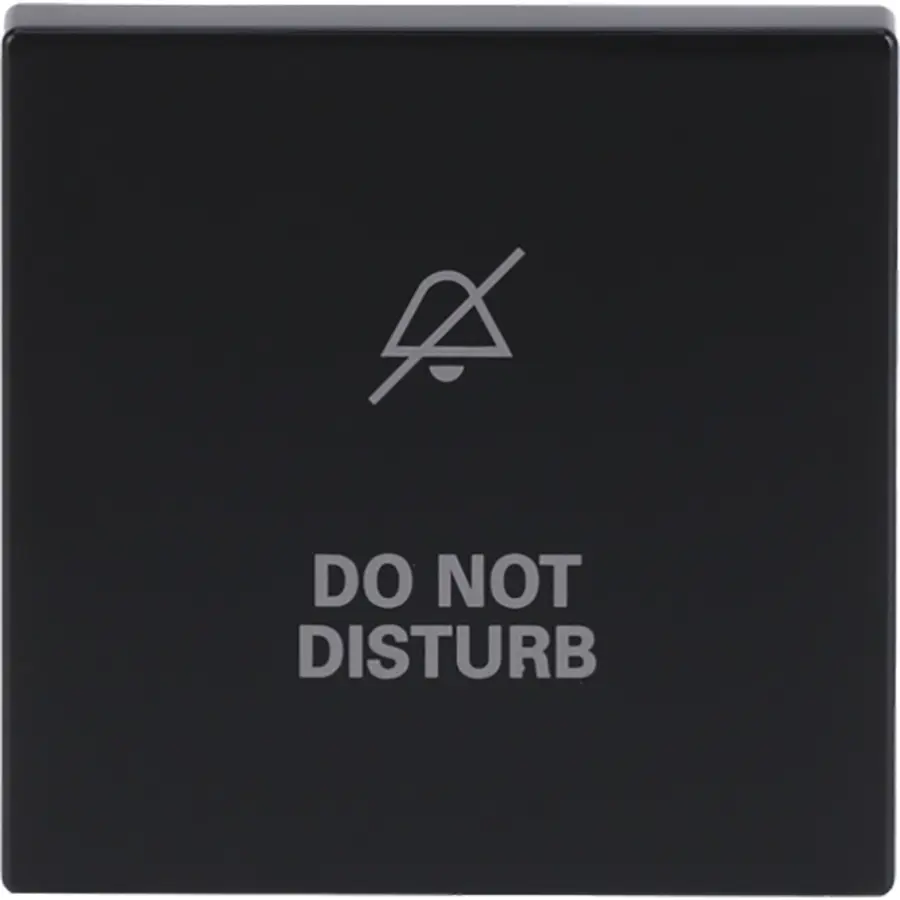 Busch-Jaeger schakelwip do not disturb antraciet glans (1786/11-81)