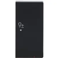 Busch-Jaeger bedieningswip rechts symbool dimmer tbv bedieningselement flex 2-voudig Future Linear antraciet glans (6234-22-81)