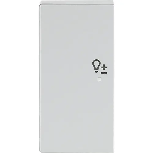 Busch-Jaeger bedieningswip rechts symbool dimmer tbv bedieningselement flex 2-voudig Future Linear aluzilver (6234-21-83)