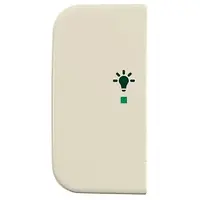 Busch-Jaeger bedieningswip links symbool licht tbv bedieningselement flex 2-voudig Standaard SI (6231-21-212)