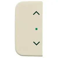 Busch-Jaeger bedieningswip links of rechts met pijlsymbolen tbv bedieningselement flex 2-voudig Standaard SI (6232-20-212)