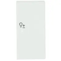 Busch-Jaeger bedieningswip rechts symbool dimmer tbv bedieningselement flex 2-voudig Future Linear studiowit mat (6234-22-884)