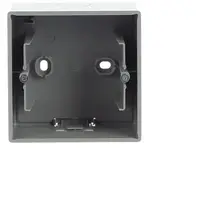 Busch-Jaeger opbouwbak 1-voudig Future Linear aluzilver (1701-83)