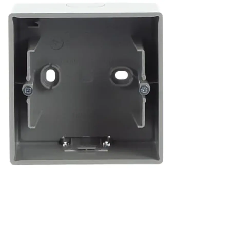 Busch-Jaeger opbouwbak 1-voudig Future Linear aluzilver (1701-83)