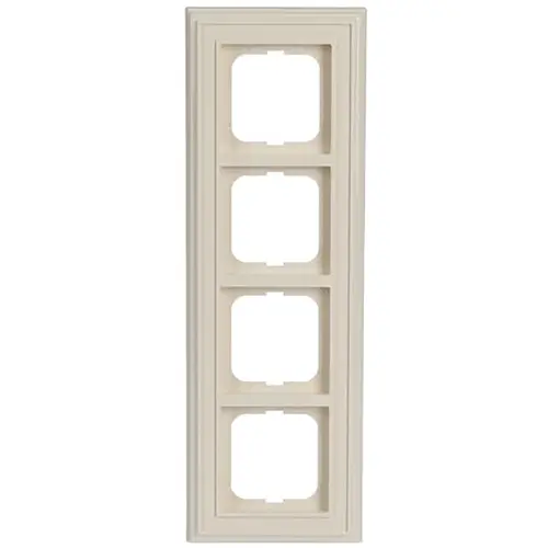 Busch-Jaeger afdekraam 4-voudig Dynasty creme (1724-832)