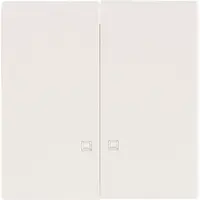 Busch-Jaeger schakelwip 2-voudig met controlevenster Future Linear creme (1785 K-82)