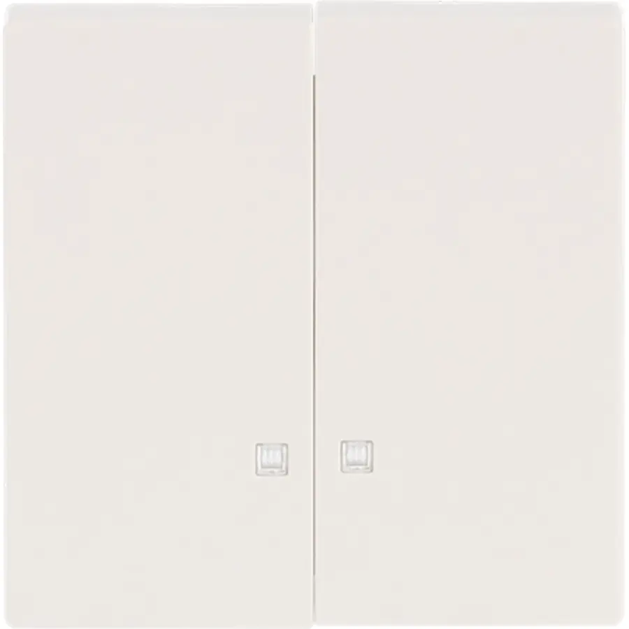 Busch-Jaeger schakelwip 2-voudig met controlevenster Future Linear creme (1785 K-82)