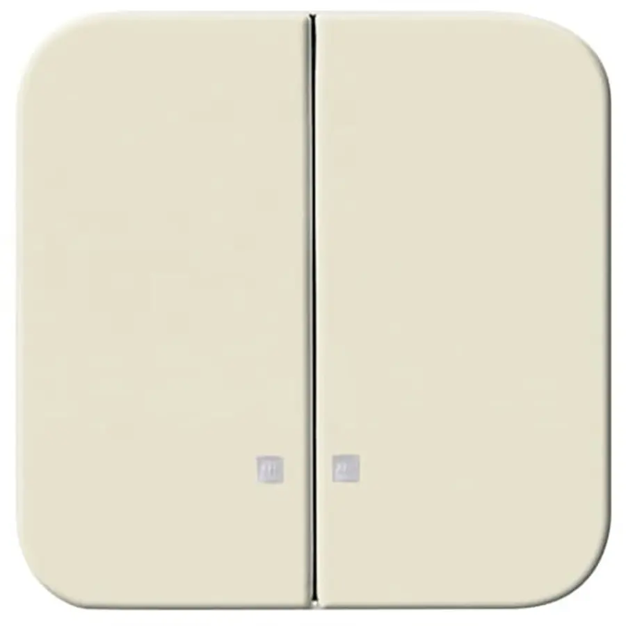 Busch-Jaeger schakelwip 2-voudig controlevenster Standaard SI (2505 K-212)