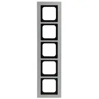 Busch-Jaeger afdekraam 5-voudig Axcent titanium (1725-276)