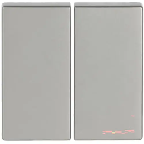 Busch-Jaeger bedieningsknop voor Friend of Hue schakelaar Pure Stainless Steel (6736 FOH-866)