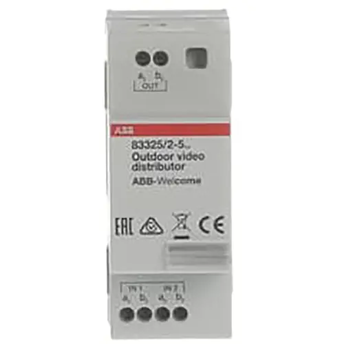 Busch-Jaeger video buiten distributeur (83325/2-500-02) Busch-Jaeger video buiten distributeur (83325/2-500-02)